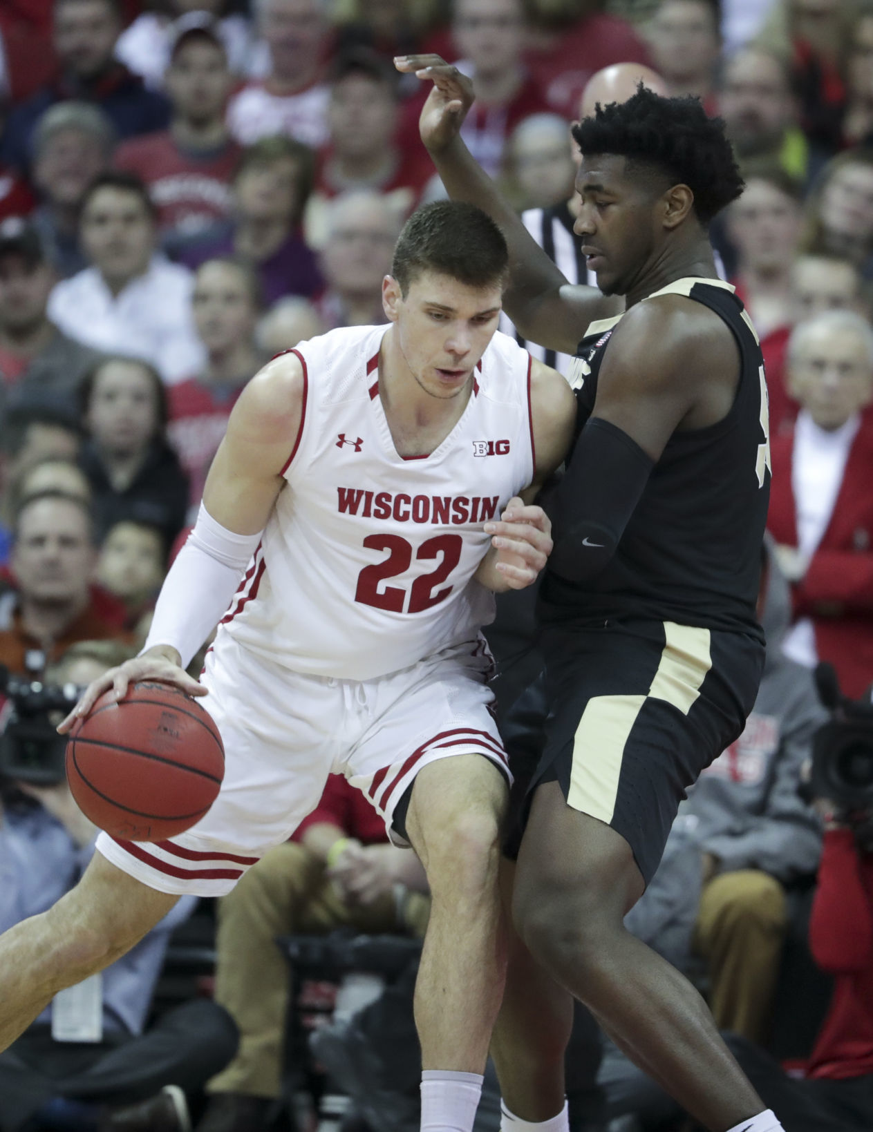 Boilermakers 84, Badgers 80 (OT)